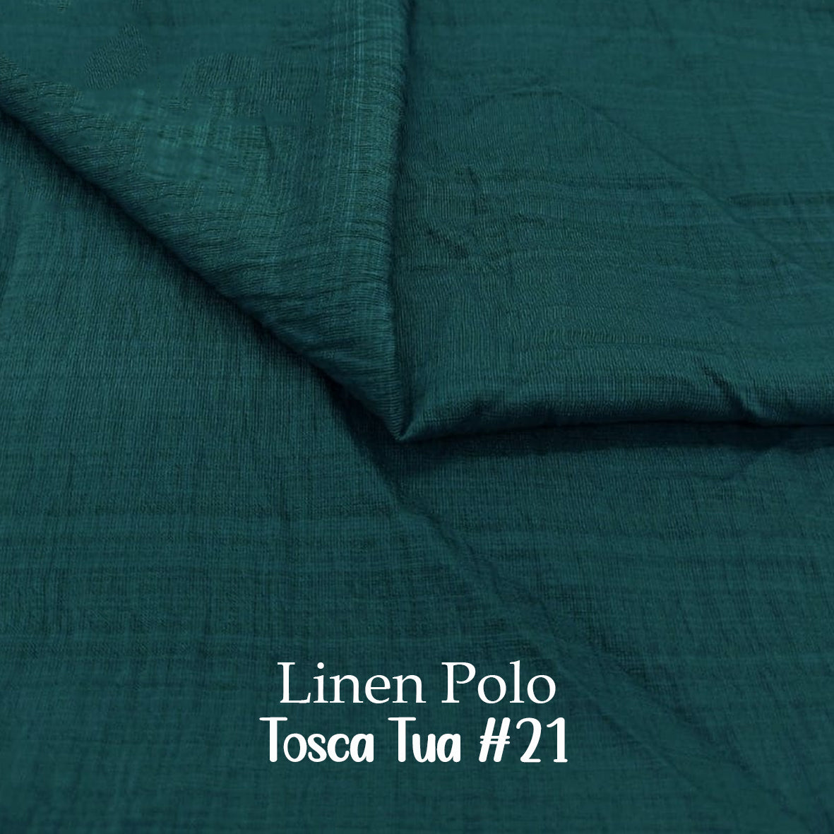 Linen Polo暗格紋布 適合下裙