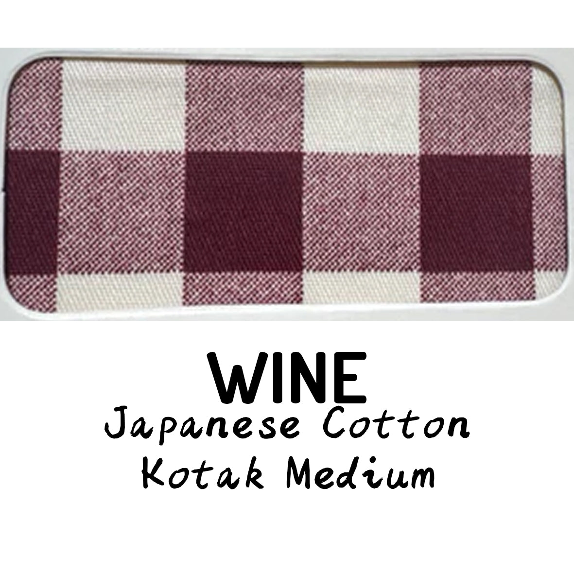 Japanese Cotton - Kotak Medium