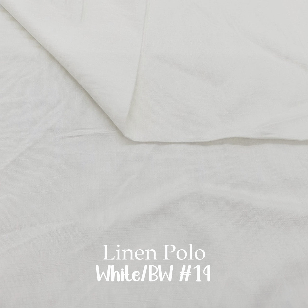 Linen Polo暗格紋布 適合下裙