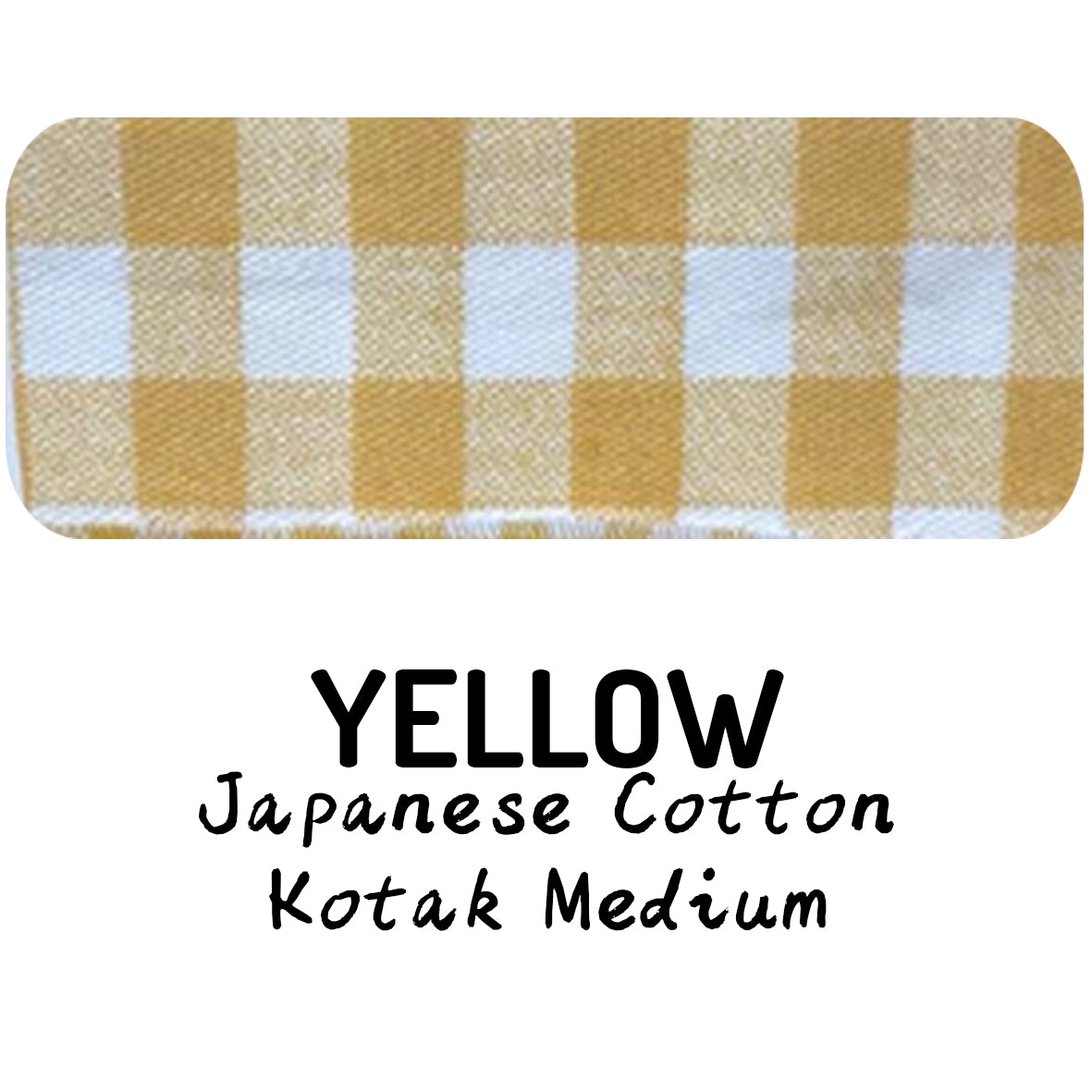 Japanese Cotton - Kotak Medium