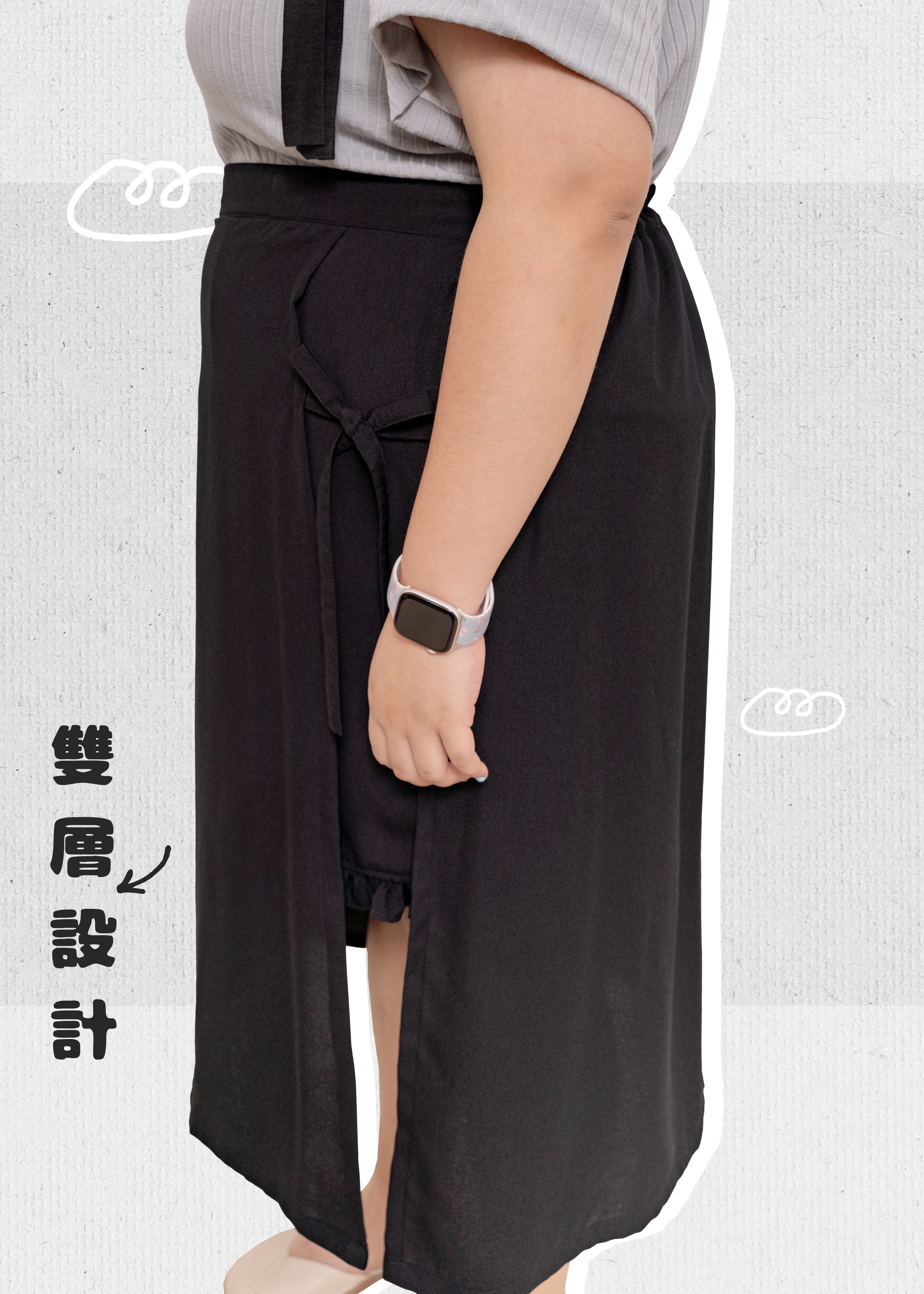 🎉新品-日系露肩單邊綁帶針織上衫 {預訂}