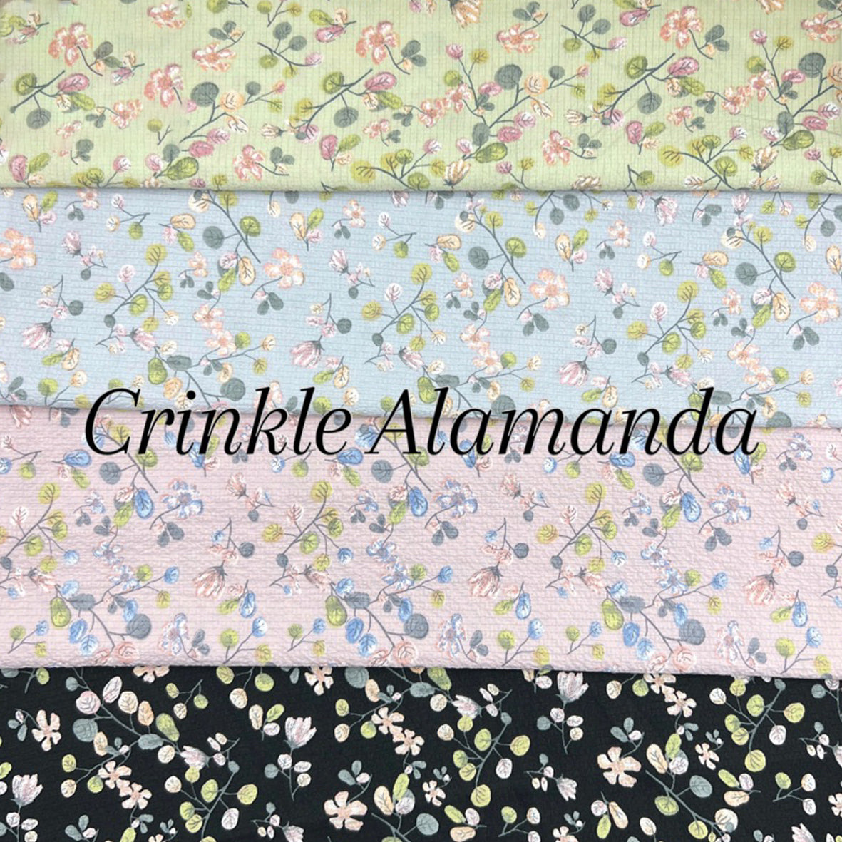 碎花布 Crinkle Alamanda 通合上衣/下裙/連身裙