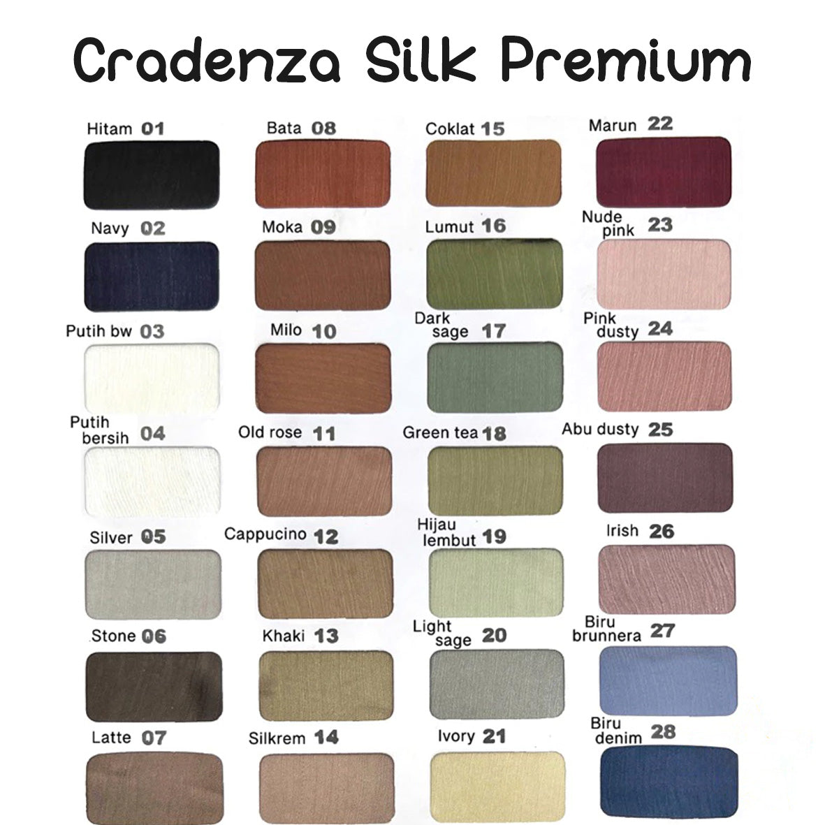 Cradenza Silk Premium 微珠光感 適合上衣/下裙