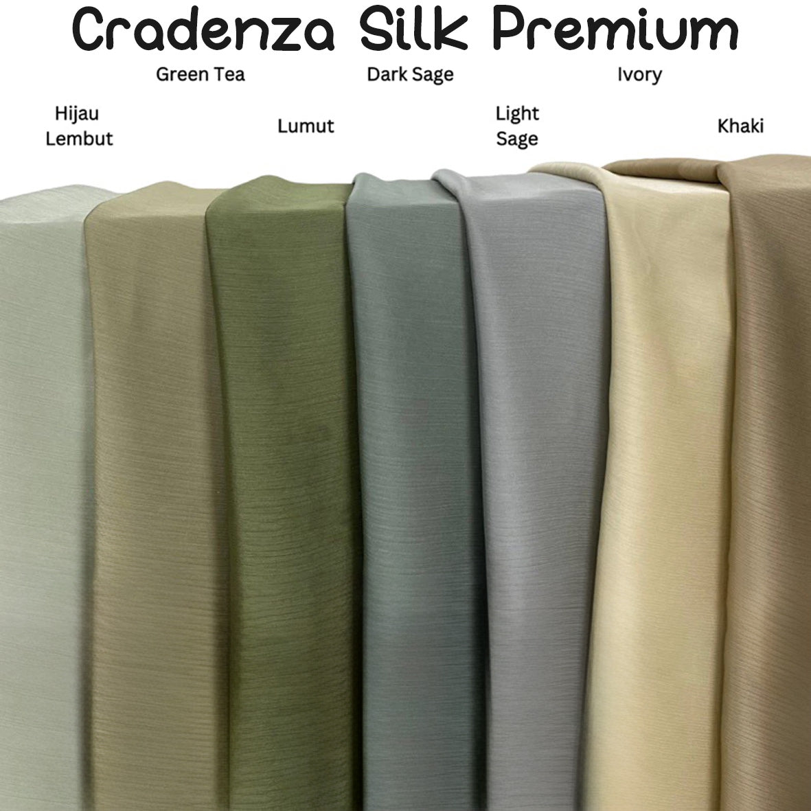 Cradenza Silk Premium 微珠光感 適合上衣/下裙