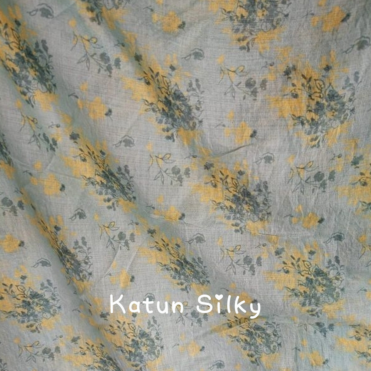 Katun Silky 薄碎花布 - 適合上衣/ 連身裙 （需打厘布）