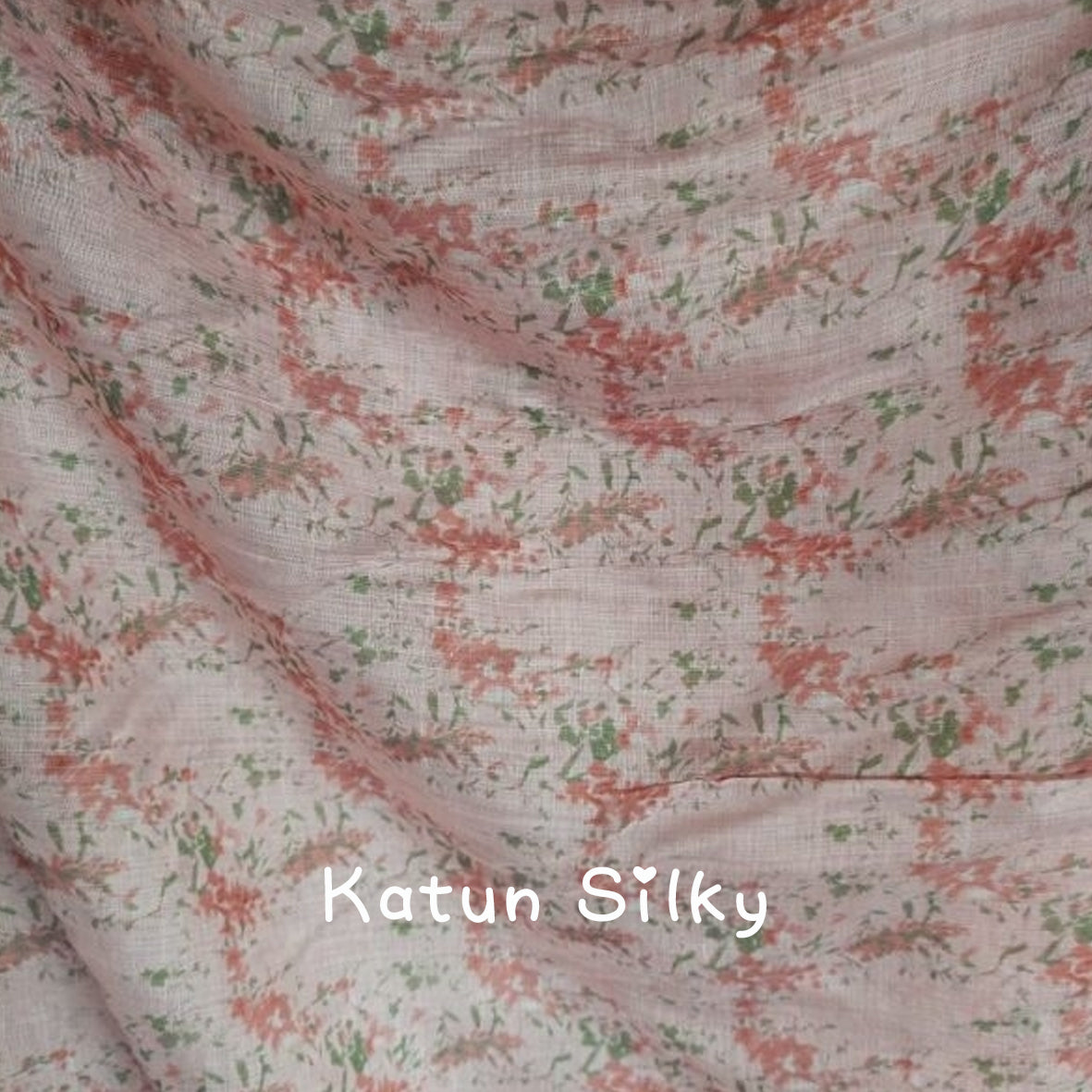 Katun Silky 薄碎花布 - 適合上衣/ 連身裙 （需打厘布）