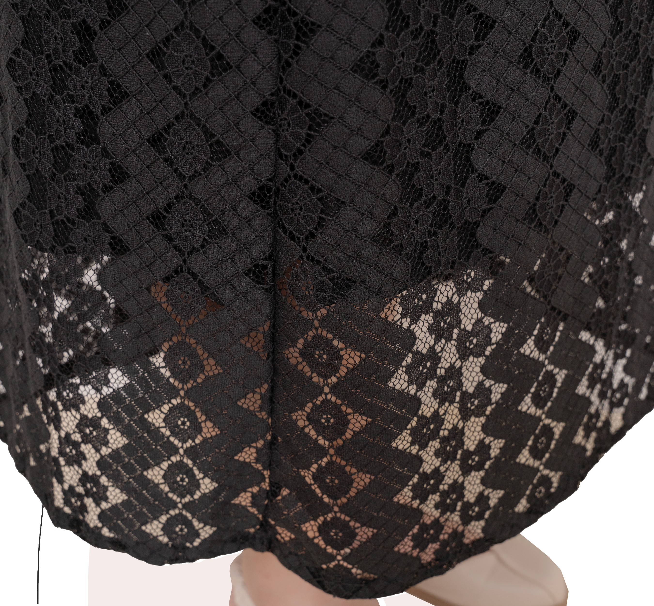 🎉新品-超百搭 🖤 優雅交疊 ✿ 蕾絲長裙 {預訂}