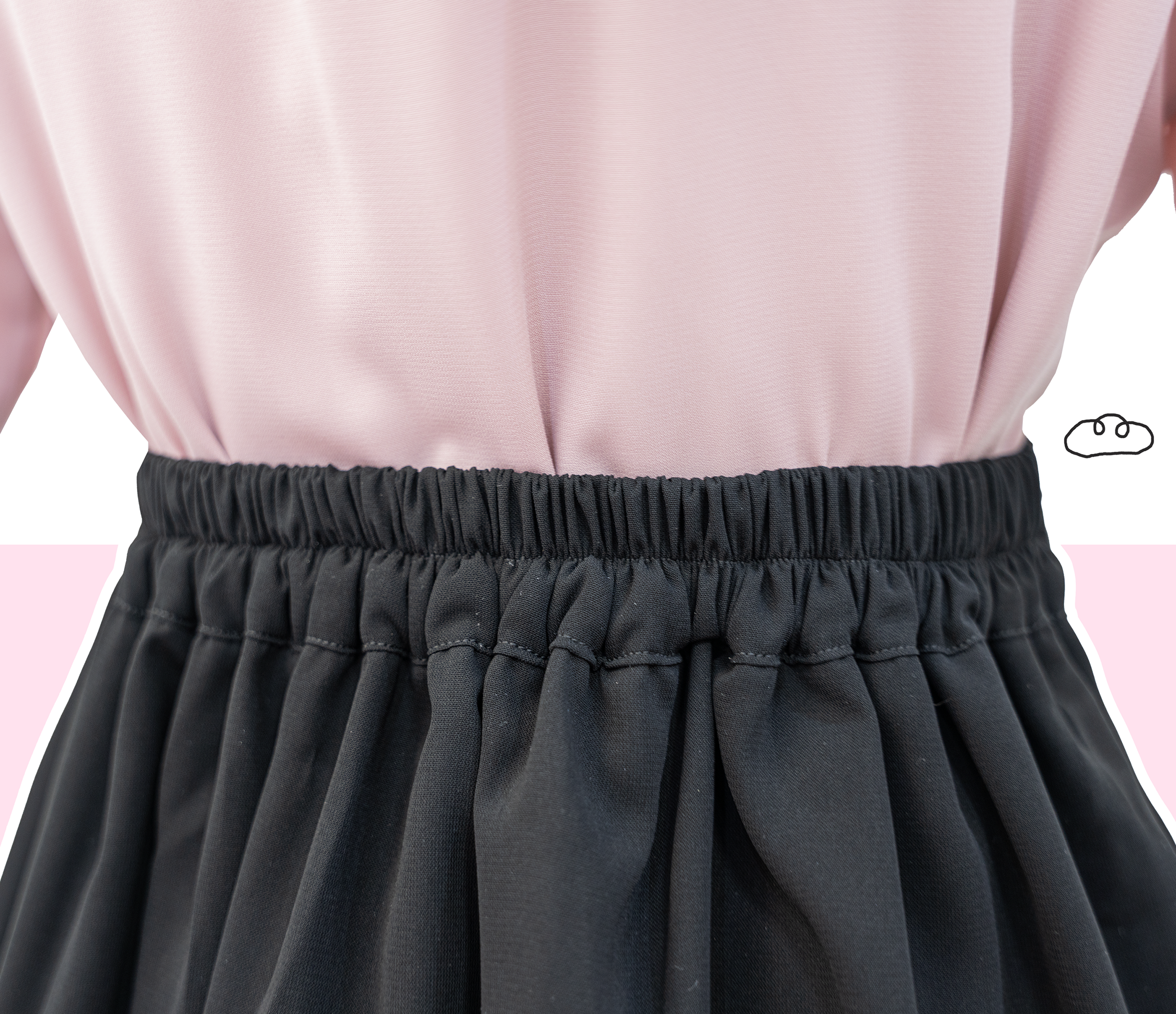 自家製 - 大蝴蝶結🎀A字短裙 [預訂] {預訂}