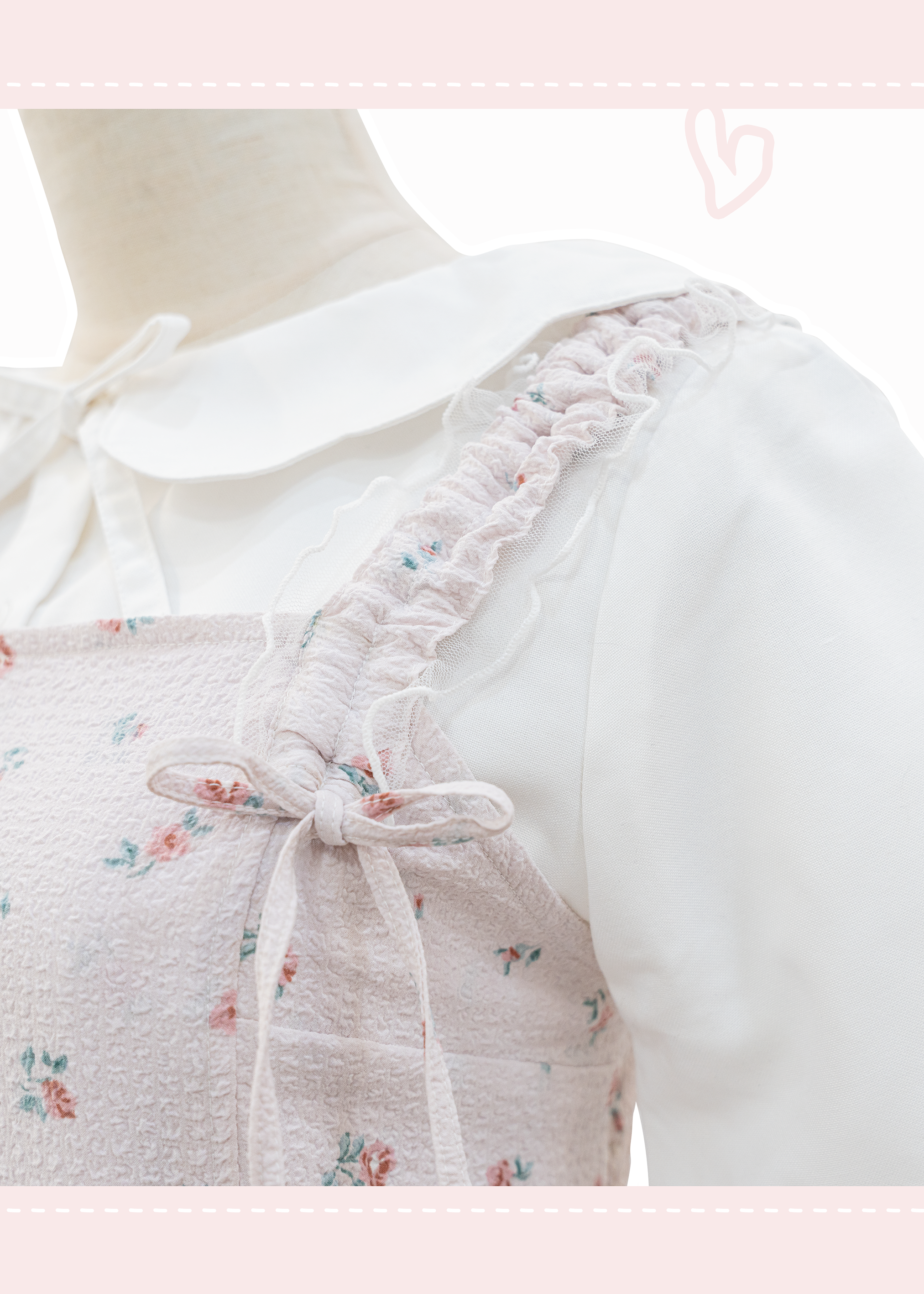 Homemade - Tweed cloth suspender back strap skirt ~XS to plus size women's clothing {Pre-order}