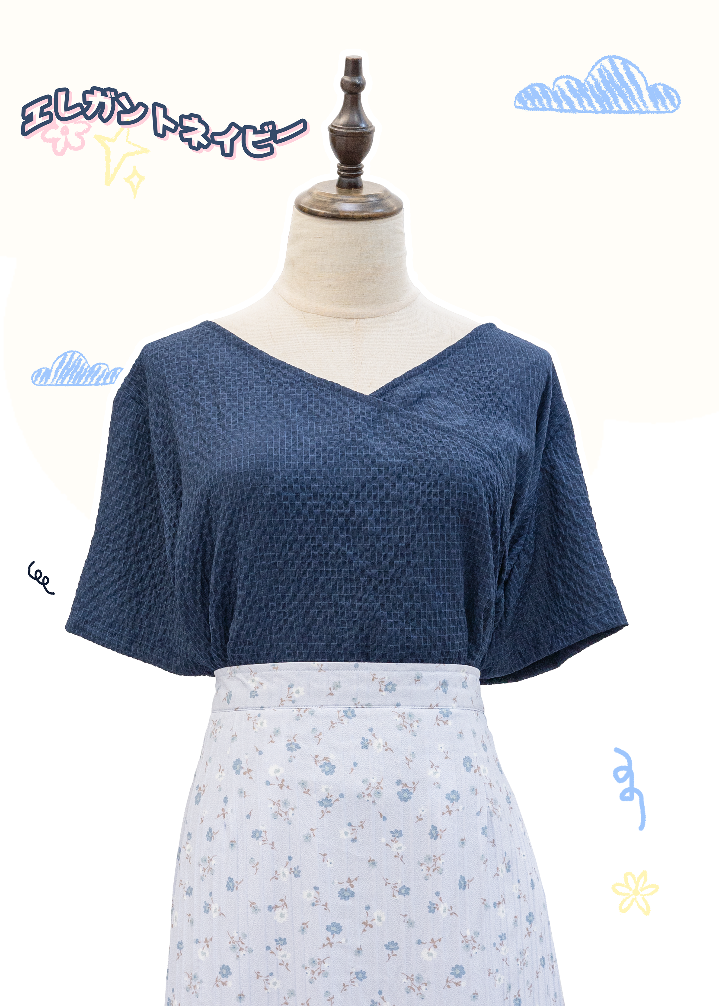 Homemade - Wood Ear Edge Ruffle Neck Knitted Top - Pink Long Sleeve Version ~ XS to Plus Size Women's Wear {Pre-order}